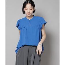 フリルスリーブブラウス(セットアップ可)