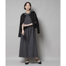セットアップ風ノースリーブワンピース