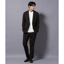 ｢Damerino｣LANATEC(R)シャークスキンセットアップ防シワ形態安定