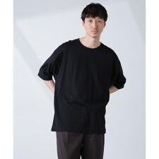 WEB限定／Anti Soaked(R)  汗染み防止 クルーネック ビッグシルエットTシャツ