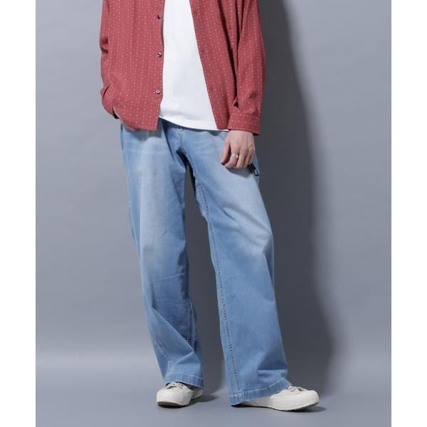 【新品】アダムエロペ 別注 グラミチ フランネルストレッチ スリムスラックス L 別注》【GRAMICCI / グラミチ】FLANNEL STRETCH SLIM SLACKS