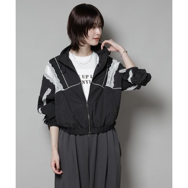 美品 ナノユニバース LB.03 ドロストスリーブシアーギャザーブルゾン LB.03／ドロストスリーブシアーギャザーブルゾン | ナノ