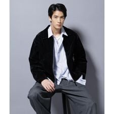 フロッキーデニム スポーツジャケット