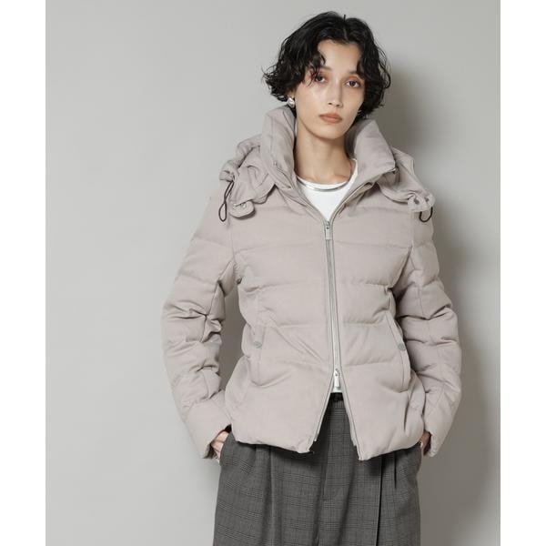 美品 ナノユニバース 西川ダウン ラクーンファー ショート丈 2way 40 L 美品 ナノユニバース 西川ダウン ラクーンファー ショート丈