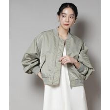 ナイロンツイルMA-1ブルゾン