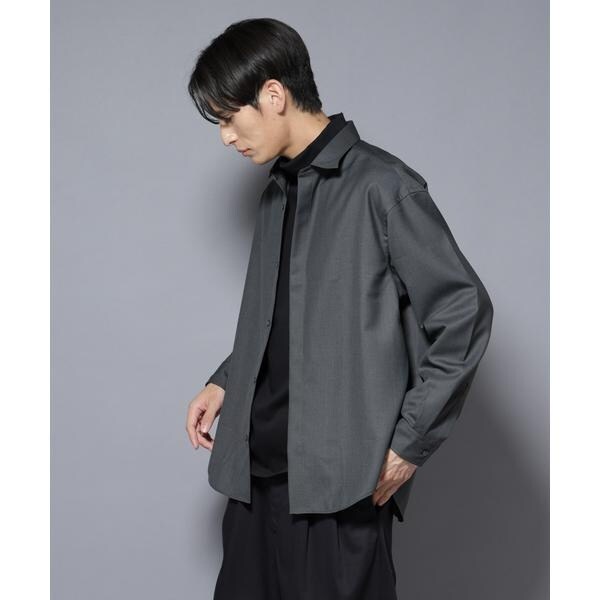 ASSEMBLANC」タイニーカラーオーバーサイズシャツ | ナノユニバース