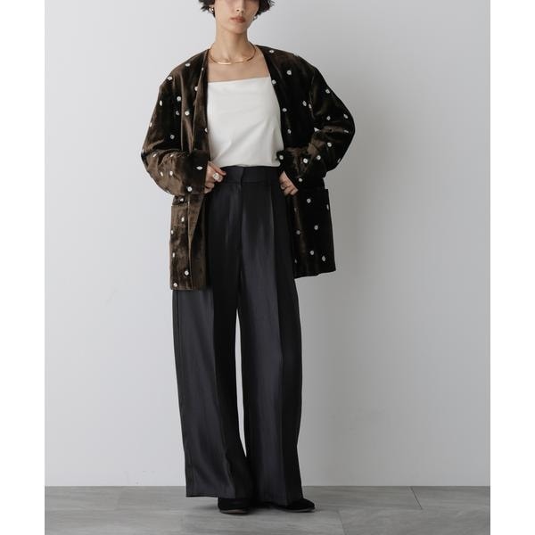 コットンフラワーコードレースパンツ(裏地付き) | スーパーハッカ