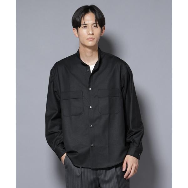 PENDLETON／別注Big Size OP Collar Gather SH | ナノユニバース(NANO