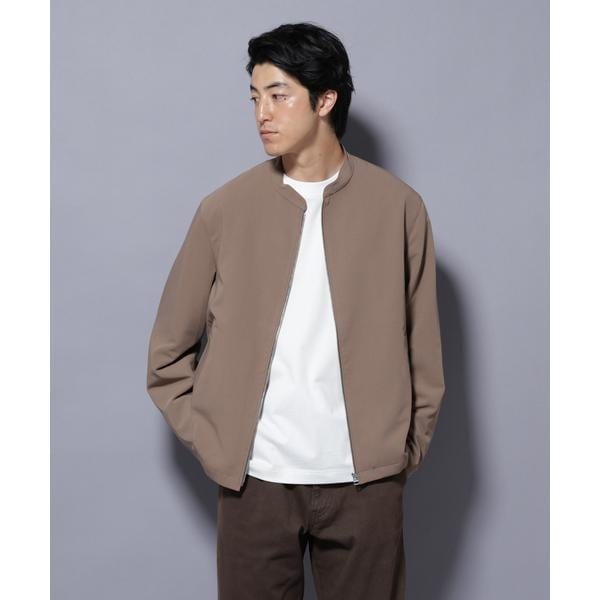 CROPPED FAUX LEATHER ブルゾン