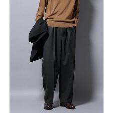 「大人のワイドパンツ」ドライギャバワイドイージースラックス