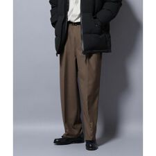 「大人のワイドパンツ」ドライギャバワイドイージースラックス