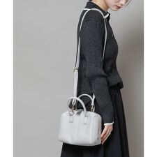 2wayショルダースクエアミニボストンバッグ