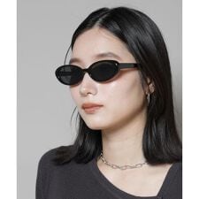 オーバルサングラス