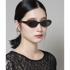 オーバルサングラス