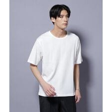 NORMANBROS／NORMANBROS別注 テレコUネックTシャツ 半袖