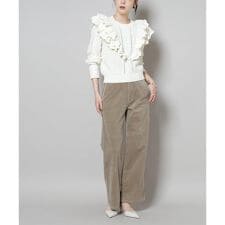 ナノユニバース(NANO universe)のコーデュロイワイドパンツ