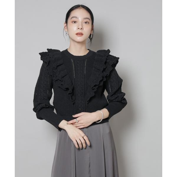 IENA イエナ ハンドニット プルオーバー ハンドニット プルオーバー（ニット／セーター）｜IENA（イエナ