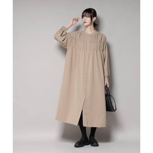 スクエアネックティアードワンピース | ナノユニバース(NANO universe