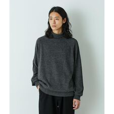 ｢HOTEL PALACE｣ ショルダーデザインステッチタートルネックニット