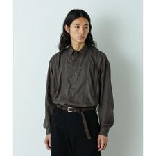 「HOTEL LACE」デザインステッチロングスリーブシャツ