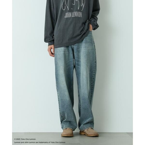 HOTEL PALACE｣ ワイドストレートコーデュロイパンツ | ナノユニバース