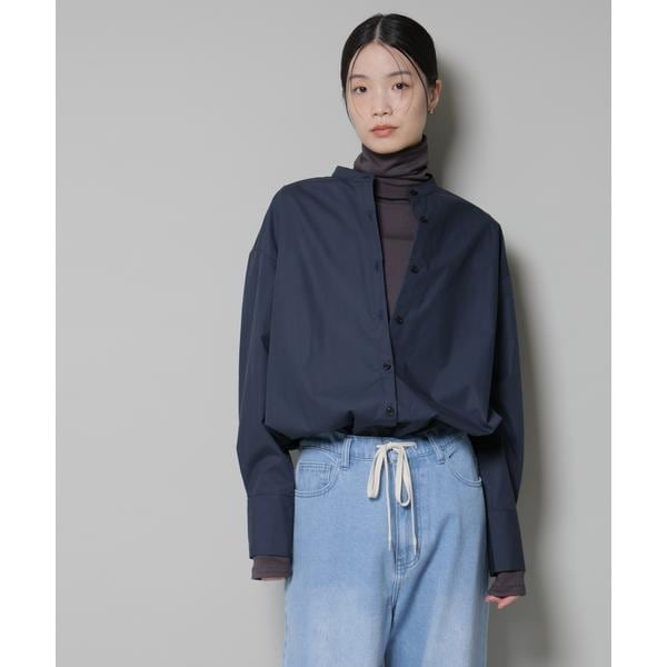 ナノユニバース  WEB限定／アノラックフードブラウス 長袖★新品未使用タグ付き WEB限定／アノラックフードブラウス 長袖 | ナノユニバース(NANO