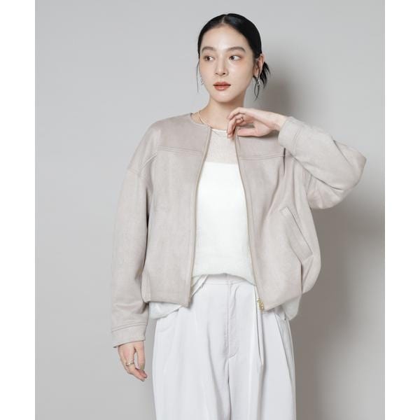 シアーローンドロストブルゾン | ナノユニバース(NANO universe