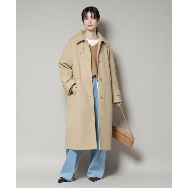 SHIPS Bellandi SUPER130　コクーンショートコート シップス SHIPS Bellandi SUPER130 コクーン ショート コート