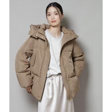 ナノユニバース(NANO universe)の撥水加工 フードショートダウンコート