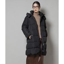 ナノユニバース(NANO universe)の撥水加工 フードロングダウンコート