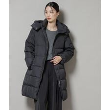 ナノユニバース(NANO universe)の撥水加工 フードロングダウンコート