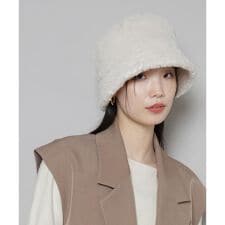 Healthknit／別注ボアバケットハット