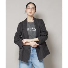 ツイードセミダブルジャケット(セットアップ可)