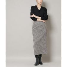 ナノユニバース(NANO universe)のツイードタイトスカート(セットアップ可)