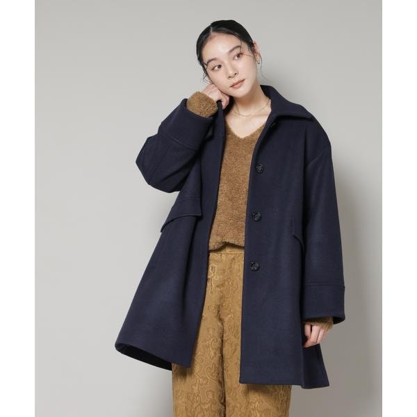 nano universe MANTECO ベルテッドチェスターコート MANTECO ベルテッドチェスターコート｜ナノ・ユニバースの通販