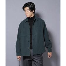 テックメルトンシャツブルゾン