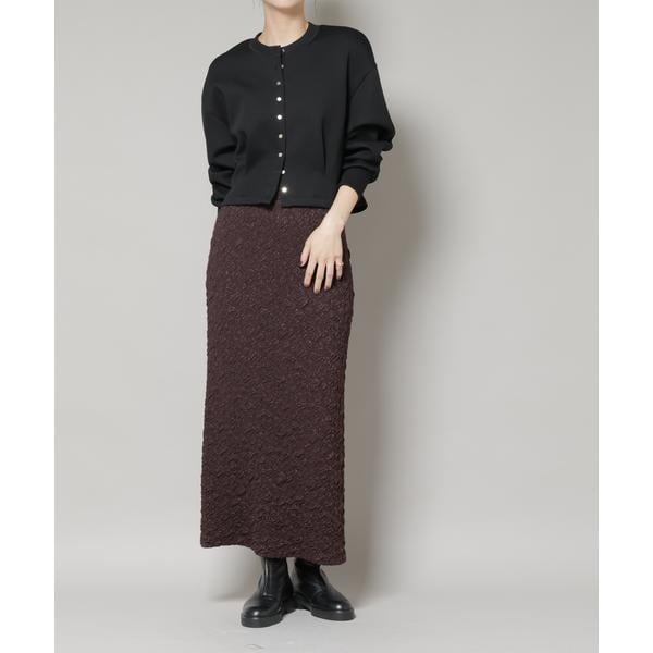 ベロアプリーツ タイトスカート ウォッシャブル | ビューティー