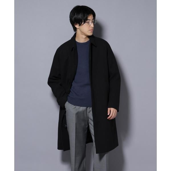 NANO universe【新品】：ウールミックススタンドカラーコート ウールミックススタンドカラーコート | ナノユニバース(NANO