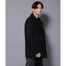 ナノユニバース(NANO universe)のウールカシミヤメルトンPコート