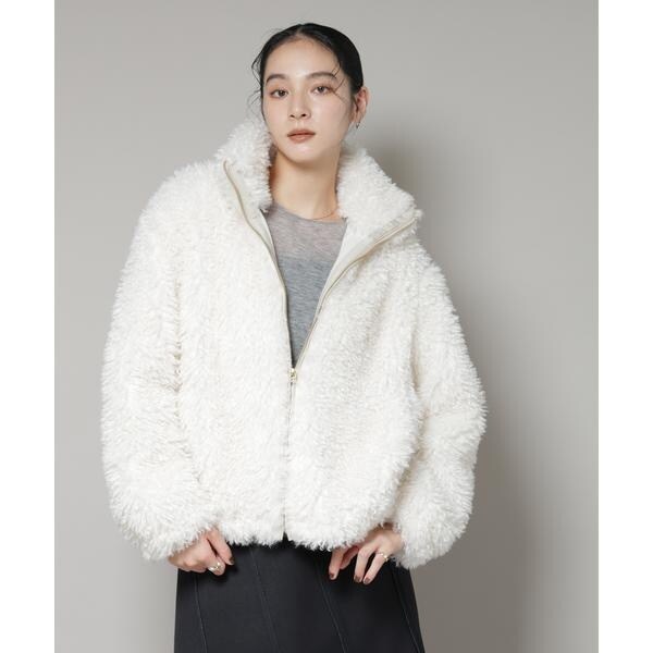 【美品】イエナ　ライトナイロンフードミドルブルゾン IENA（イエナ）の「ライトナイロンフードミドルブルゾン