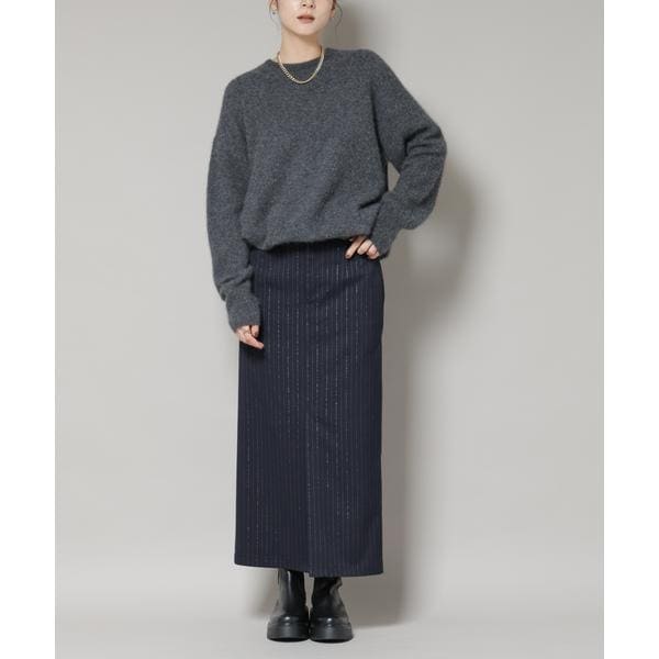 ソフトポンチIラインスカート | スピック＆スパン(Spick and