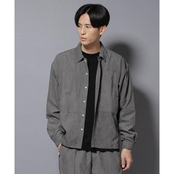 PENDLETON／別注Big Size OP Collar Gather SH | ナノユニバース(NANO