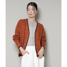 PENNEYS別注TheFOXバイカラーVネックカーディガン