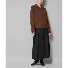 ナノユニバース(NANO universe)のワイドプリーツロングスカート