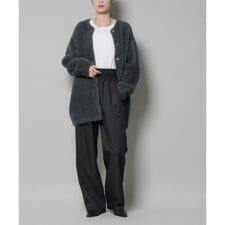 ウエストシャーリングゴムTRワイドパンツ