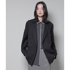 ストレッチサージダブルジャケット(セットアップ可)