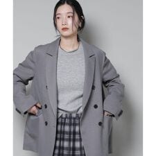 ストレッチサージダブルジャケット(セットアップ可)