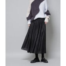 ナノユニバース(NANO universe)のブライトローンギャザータックスカート