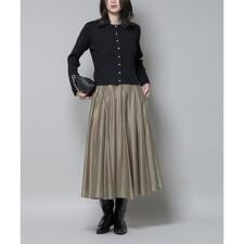 ナノユニバース(NANO universe)のブライトローンギャザータックスカート