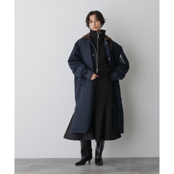 西川ダウン(R)／スタンドポンチョダウン | ナノユニバース(NANO